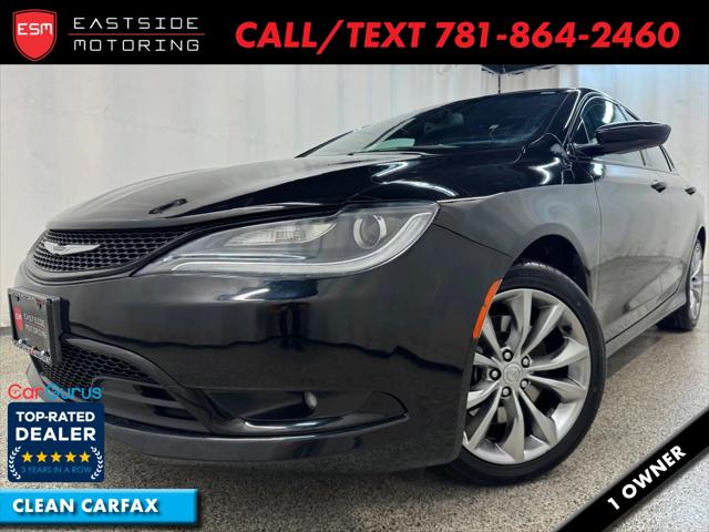 2015 Chrysler 200 S for sale in Waltham, MA