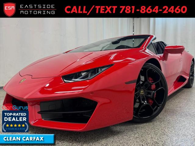 2017 Lamborghini Huracan LP 580-2 Spyder Convertible 2D for sale in Waltham, MA