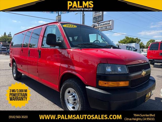2021 Chevrolet Express Passenger RWD 3500 Extended Wheelbase LS for sale in Citrus Heights, CA