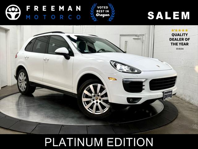2017 Porsche Cayenne Platinum Edition for sale in North East Salem, OR