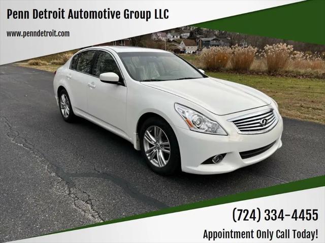 2013 INFINITI G37 Base for sale in New Kensington, PA
