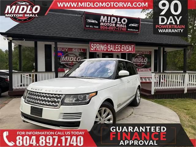 2017 Land Rover Range Rover 3.0L V6 Supercharged HSE for sale in Midlothian, VA