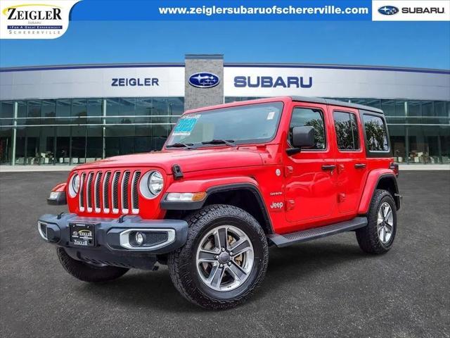 2020 Jeep Wrangler Sahara 4x4 for sale in Schererville, IN