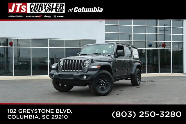 2023 Jeep Wrangler 4-Door Sport 4x4 for sale in Columbia, SC