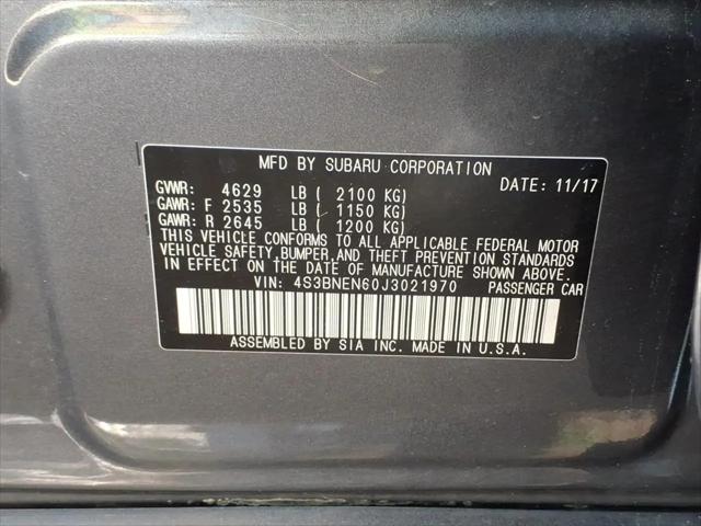 2018 Subaru Legacy 3.6R Limited