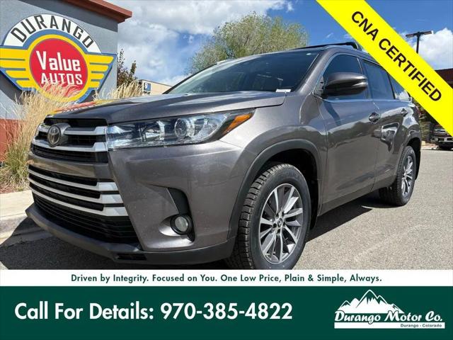 2019 Toyota Highlander XLE for sale in Durango, CO