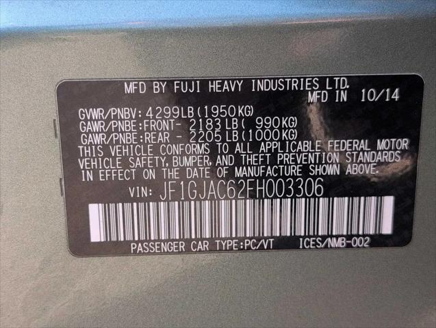 2015 Subaru Impreza 2.0i Premium