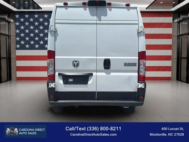 2023 Ram ProMaster 2500 Cargo Van High Roof 159" WB