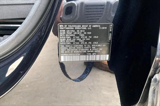 2019 Volkswagen Atlas 3.6L V6 SE w/Technology