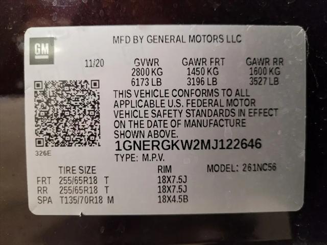2021 Chevrolet Traverse FWD LT Cloth