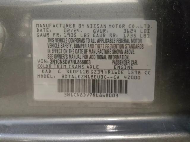 2024 Nissan Versa 1.6 S