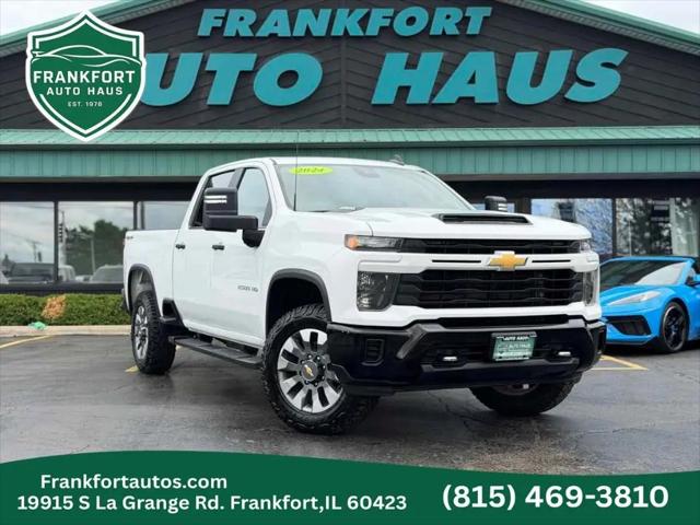 2024 Chevrolet Silverado 2500HD 4WD Crew Cab Standard Bed Custom for sale in Frankfort, IL