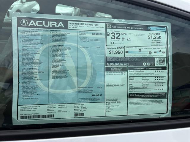 2026 Acura Integra FWD A-Spec with Technology