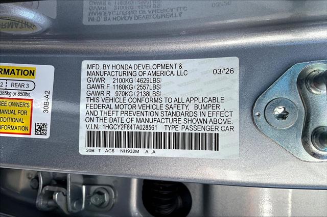 2026 Honda Accord Sedan Touring