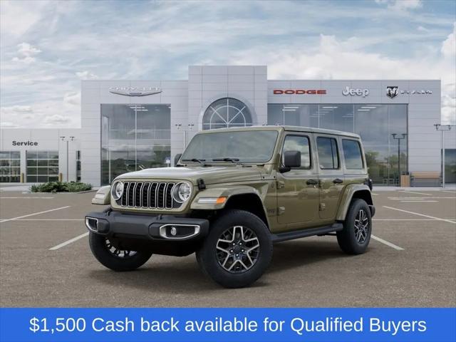 2026 Jeep Wrangler 4-Door Sahara 4x4 for sale in Brighton, MI