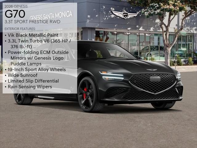 2026 Genesis G70 3.3T RWD Sport Prestige