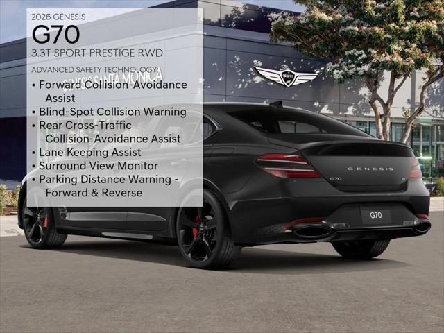 2026 Genesis G70 3.3T RWD Sport Prestige