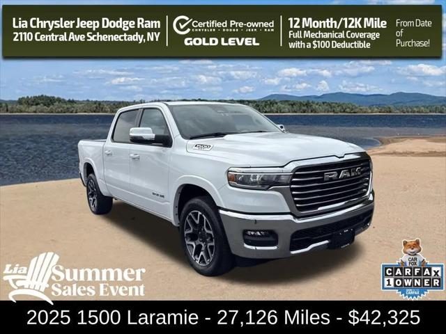 2025 Ram 1500 Laramie Crew Cab 4x4 5'7" Box for sale in Schenectady, NY