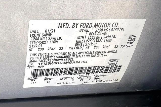 2021 Ford Explorer ST