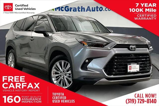 2025 Toyota Grand Highlander Platinum for sale in Iowa City, IA