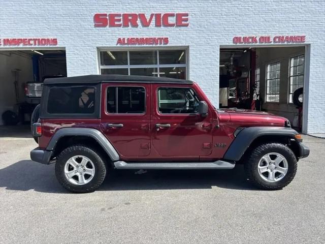 2022 Jeep Wrangler Unlimited Sport S 4x4 for sale in Uxbridge, MA
