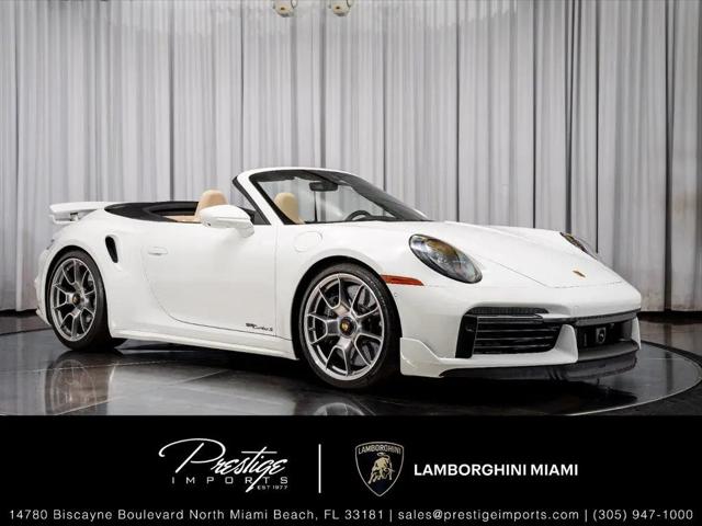 2024 Porsche 911 Turbo S Cabriolet for sale in Miami, FL