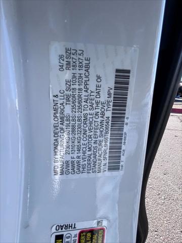 2026 Honda Odyssey EX-L