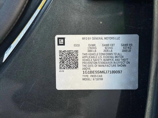 2018 Chevrolet Cruze LT Auto