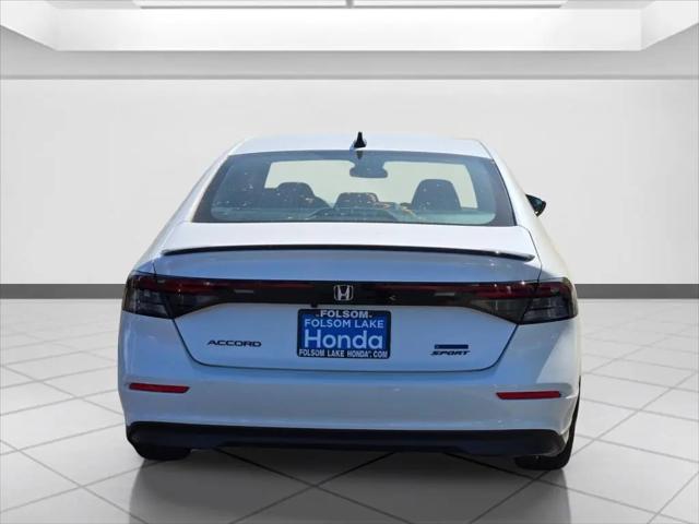 2026 Honda Accord Sedan Sport