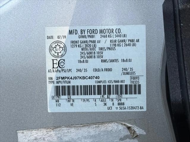 2019 Ford Edge SEL