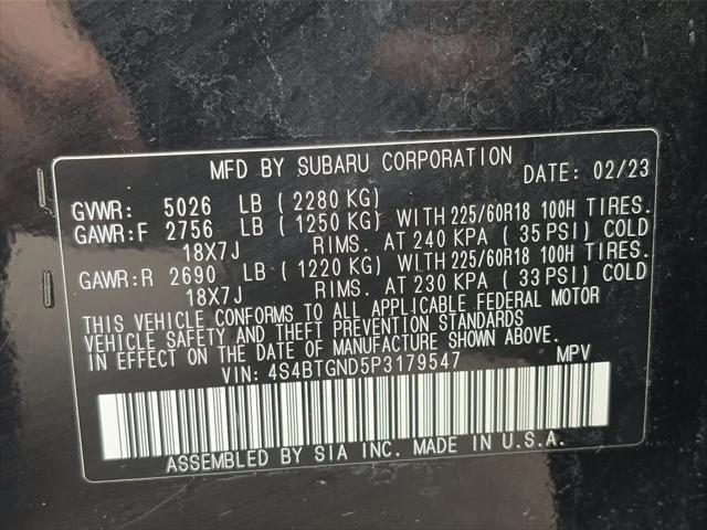 2023 Subaru Outback Limited XT