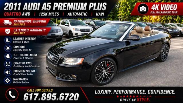 2011 Audi A5 2.0T Premium for sale in Stow, MA