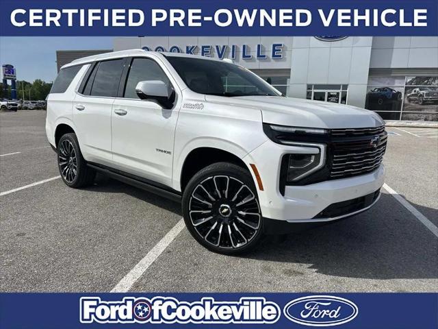2025 Chevrolet Tahoe 4WD High Country for sale in Cookeville, TN