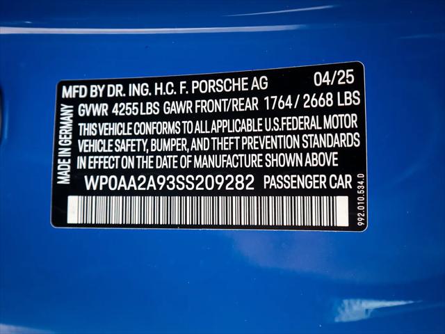 2025 Porsche 911 Carrera T