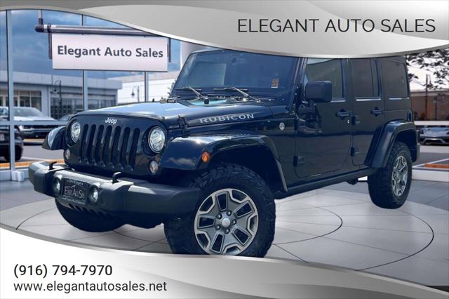 2018 Jeep Wrangler JK Unlimited Rubicon 4x4 for sale in Rancho Cordova, CA