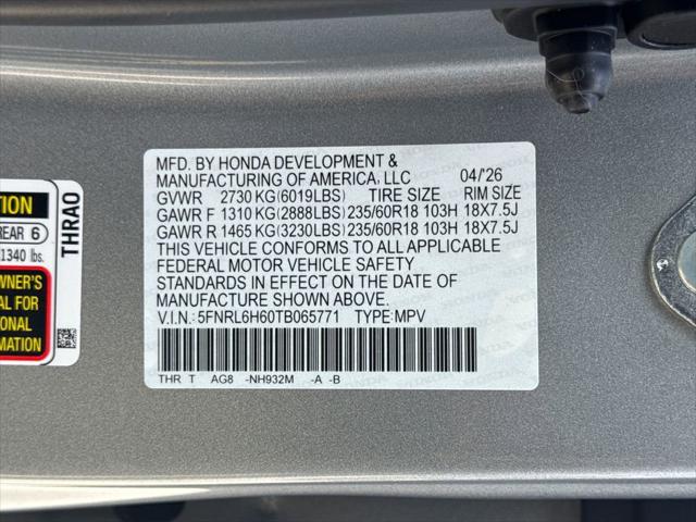 2026 Honda Odyssey EX-L