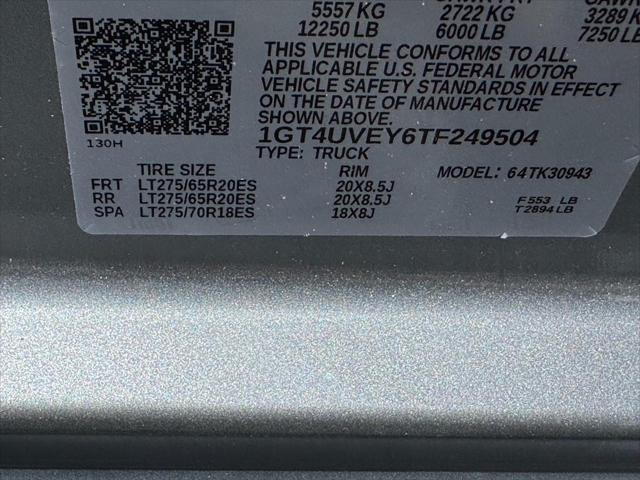 2026 GMC Sierra 3500HD Crew Cab, Long Bed, AT4 Dual Rear Wheel, 4WD