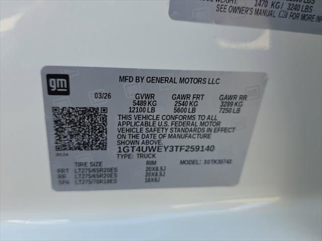 2026 GMC Sierra 3500HD Crew Cab, Long Bed, Denali, 4WD
