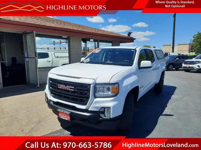 2021 GMC Canyon 4WD Crew Cab Long Box Elevation for sale in Loveland, CO