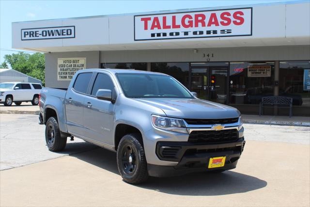 2022 Chevrolet Colorado 4WD Crew Cab Short Box WT for sale in Bartlesville, OK