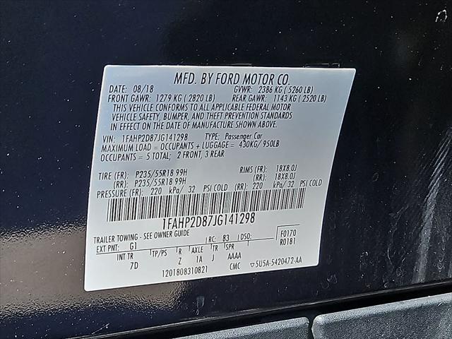 2018 Ford Taurus SE