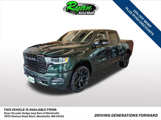 2026 Ram 1500 Limited Crew Cab 4x4 5'7" Box for sale in Monticello, MN