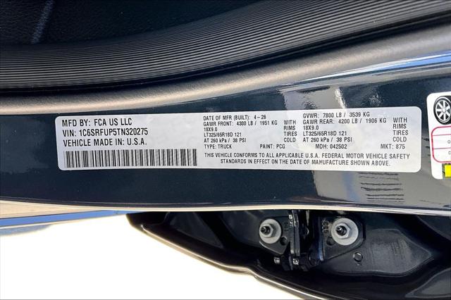 2026 Ram 1500 RHO Crew Cab 4x4 57 Box