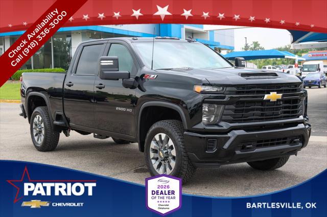 2026 Chevrolet Silverado 2500HD Crew Cab, Standard Bed, WT, 4WD for sale in Bartlesville, OK