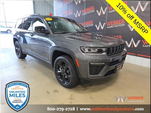 2026 Jeep Grand Cherokee GRAND CHEROKEE L LIMITED 4X4 2026 Jeep Grand Cherokee GRAND CHEROKEE L LIMITED 4X4
