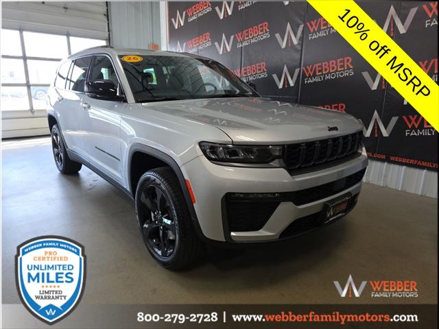 2026 Jeep Grand Cherokee GRAND CHEROKEE L LIMITED 4X4 2026 Jeep Grand Cherokee GRAND CHEROKEE L LIMITED 4X4