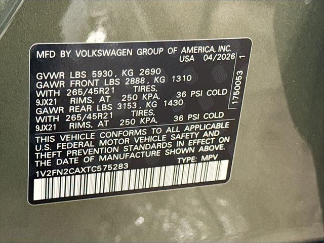 2026 Volkswagen Atlas SEL Premium R-Line