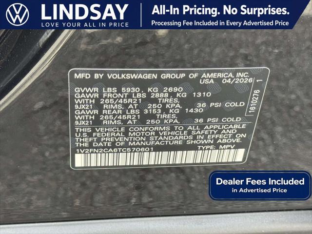 2026 Volkswagen Atlas SEL Premium R-Line