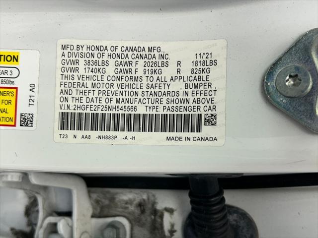 2022 Honda Civic LX