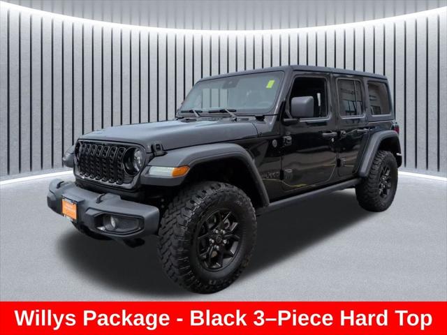 2025 Jeep Wrangler 4-Door Willys 4x4 for sale in St Charles, IL
